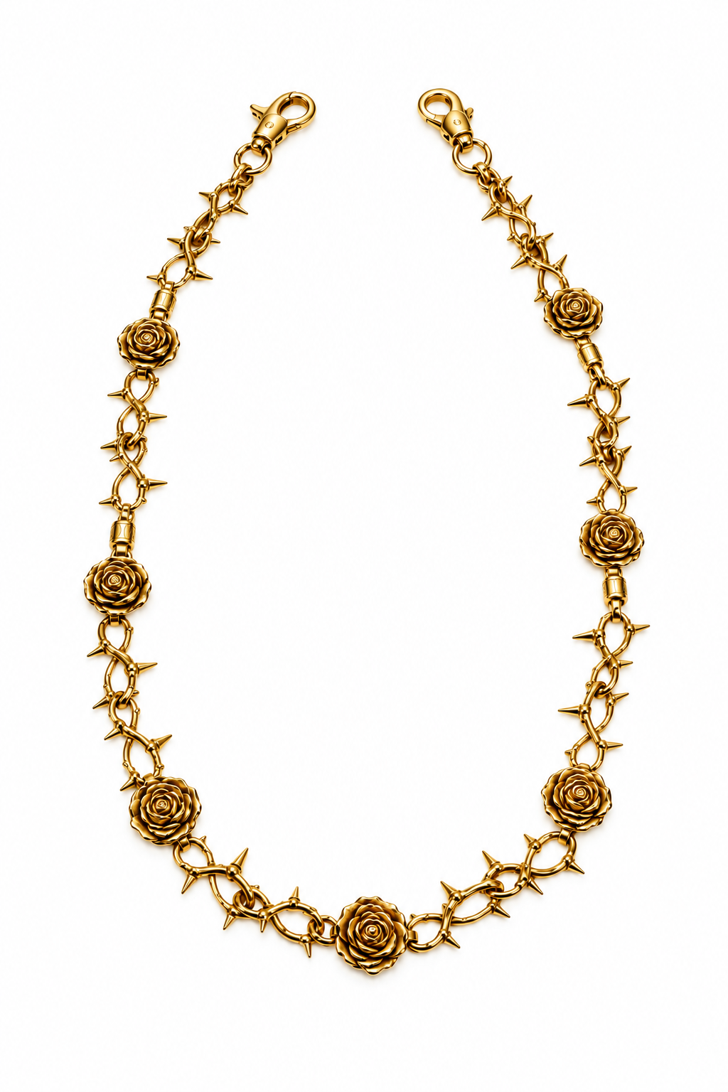 The Thorned Rose Wallet Chain